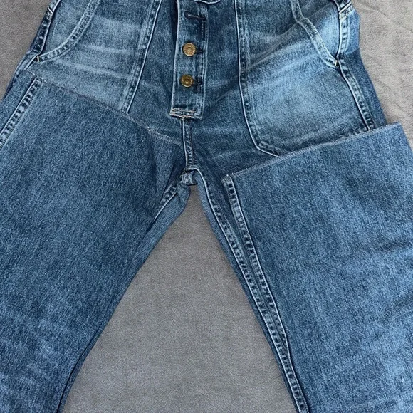 Citizens of Humanity | Faye Button Front Denim
Overalls Size S - Picture 6 of 12